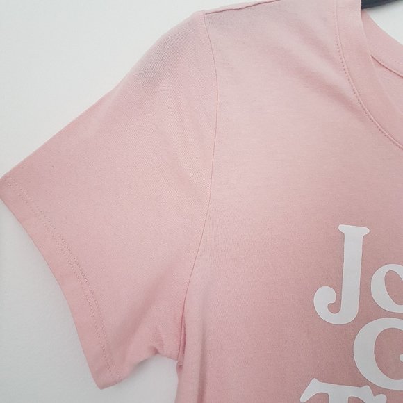 Old Navy Sz M Pink 'Jolly Good Times' Top - NWT - Picture 6 of 7